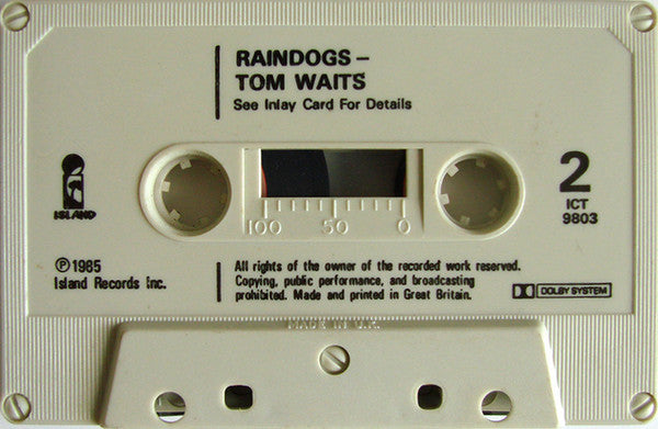 Tom Waits : Rain Dogs (Cass, Album)