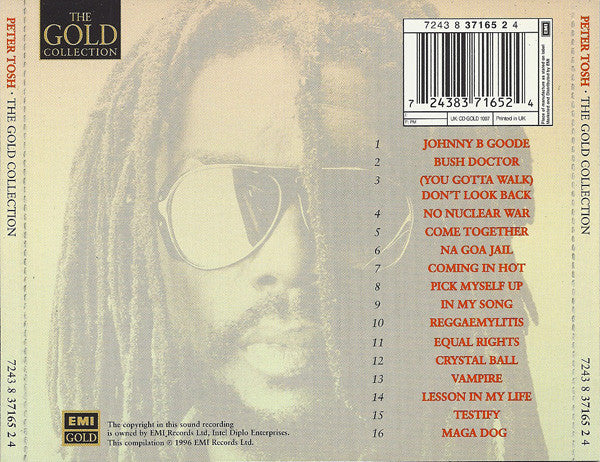 Peter Tosh : The Gold Collection (CD, Comp)