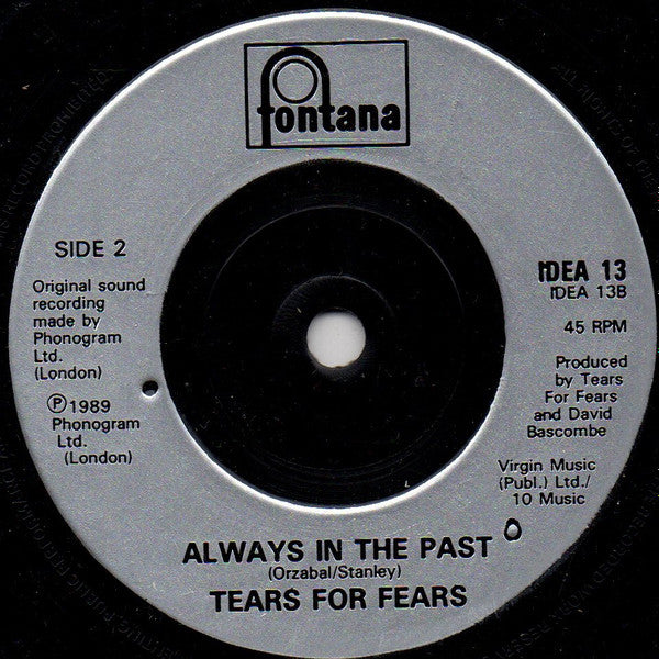 Tears For Fears : Woman In Chains (7", Single, Sil)