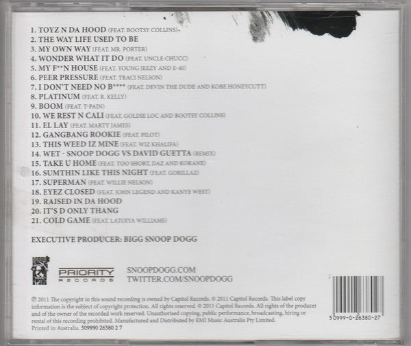 Snoop Dogg : Doggumentary (CD, Album)