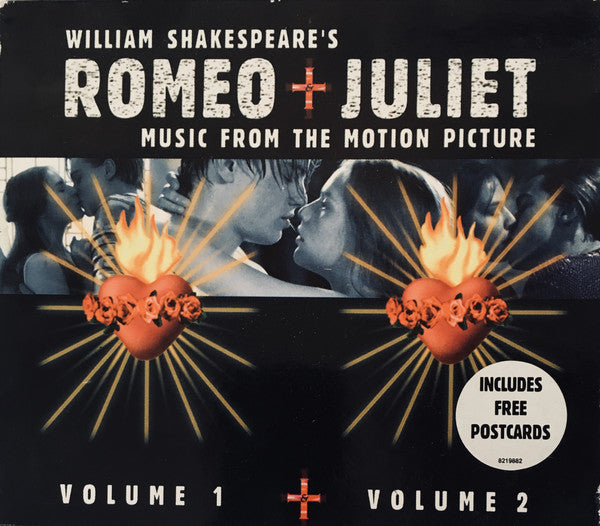 Various : William Shakespeare's Romeo + Juliet (Music From The Motion Picture) Volume 1 + Volume 2 (2xCD, Comp, Enh, Box)