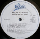 Mental As Anything : Mouth To Mouth (LP, Album)