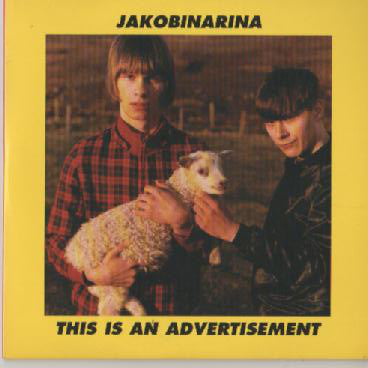 Jakobínarína : This Is An Advertisement (CD, Single, Promo)