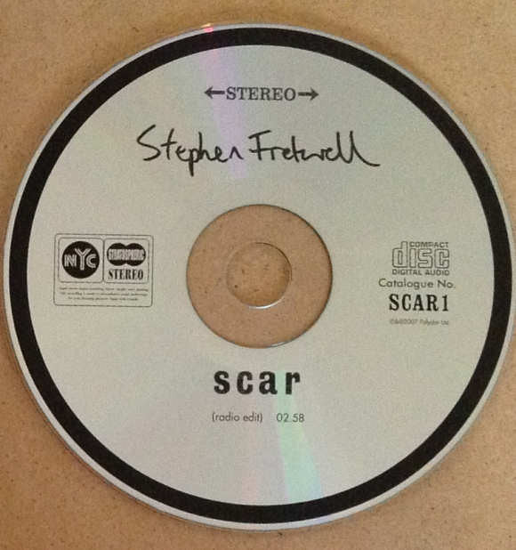 Stephen Fretwell : Scar (CD, Promo)