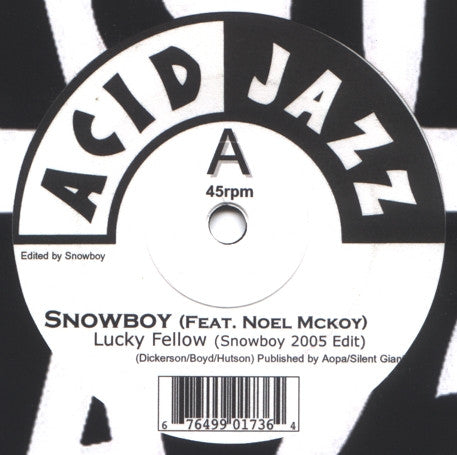 Snowboy : Lucky Fellow (7", Single)