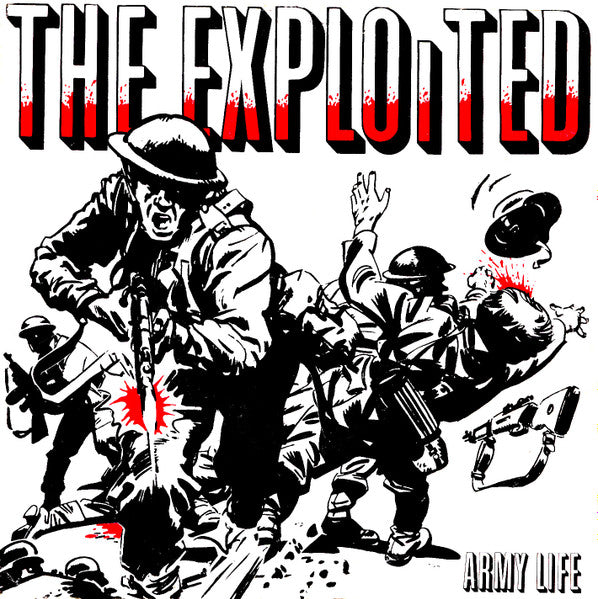 The Exploited : Army Life (7", EP, RE)