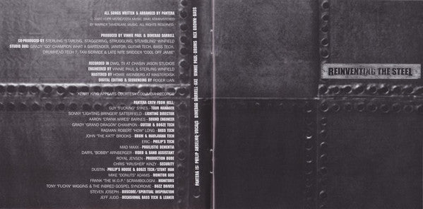Pantera : Reinventing The Steel (CD, Album, Enh)