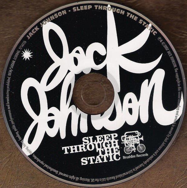 Jack Johnson : Sleep Through The Static (CD, Album, Dig)