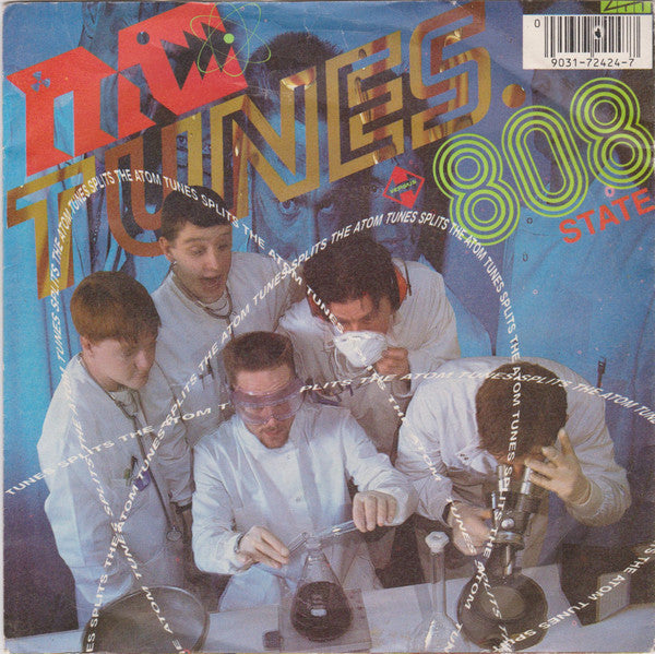 MC Tunes Vs. 808 State : Tunes Splits The Atom (7", Single)