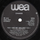 Change : You Are My Melody (7", Single, Pap)