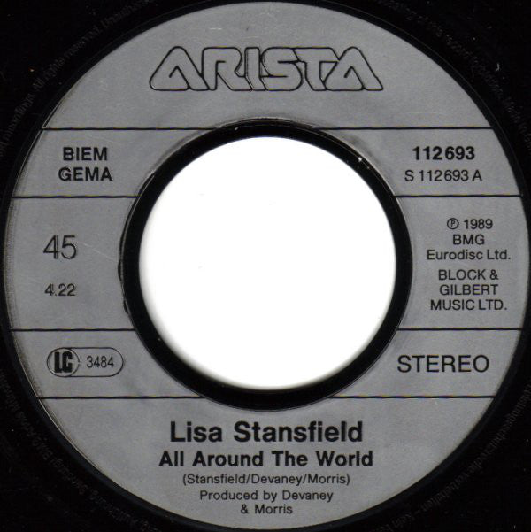 Lisa Stansfield : All Around The World (7", Single)