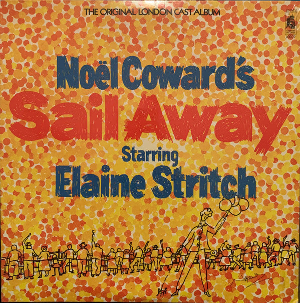 Noël Coward, Elaine Stritch : Sail Away (The Original London Cast) (LP, RE)