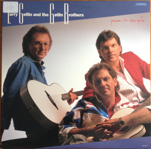 Larry Gatlin & The Gatlin Brothers : Pure N' Simple (LP, Album)
