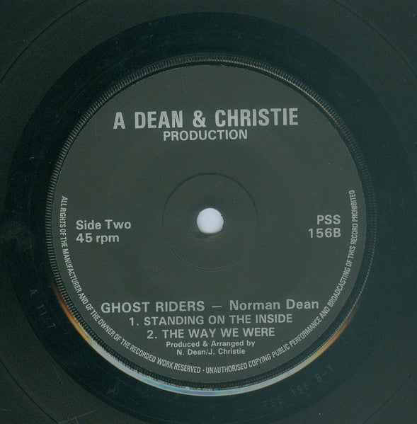 Norman Dean : Ghost Riders (7", EP)