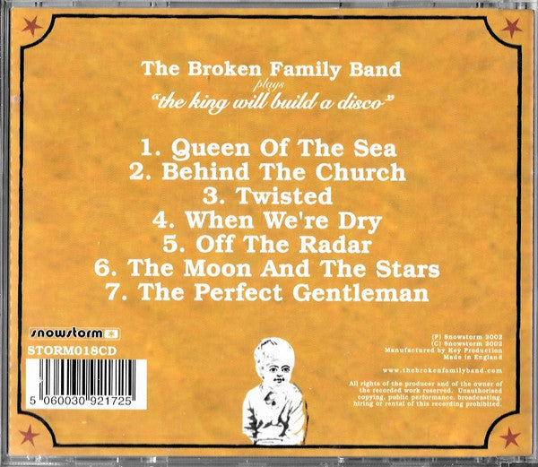 The Broken Family Band : The King Will Build A Disco (CD, MiniAlbum)