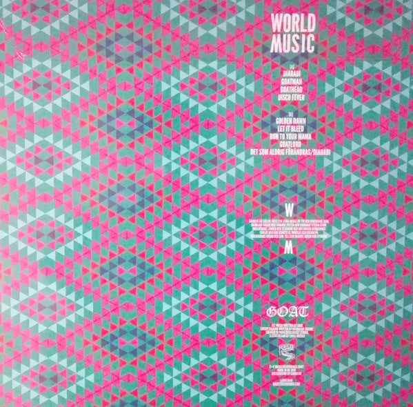 Goat (22) : World Music (LP, Album, Ltd, Pic, RE)