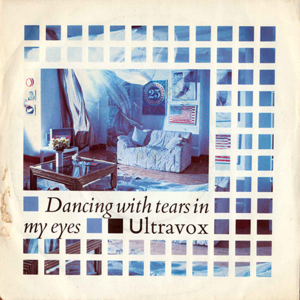 Ultravox : Dancing With Tears In My Eyes (7", Single, Blu)
