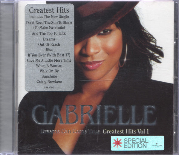 Gabrielle : Dreams Can Come True - Greatest Hits Vol 1 (CD, Comp, S/Edition)