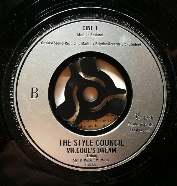 The Style Council : Have You Ever Had It Blue (7", Single)