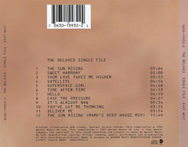 The Beloved : Single File (CD, Comp)