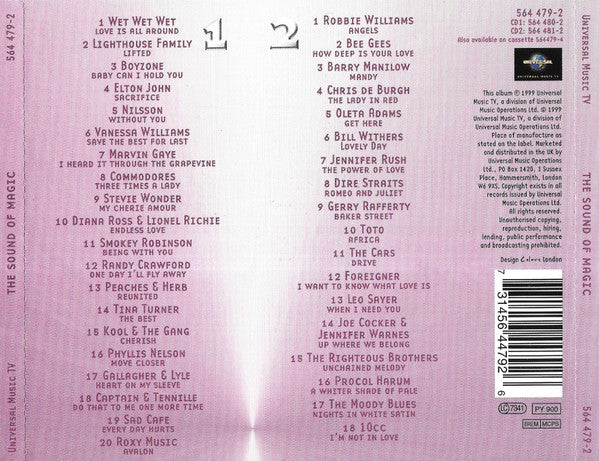 Various : The Sound Of Magic (2xCD, Comp)