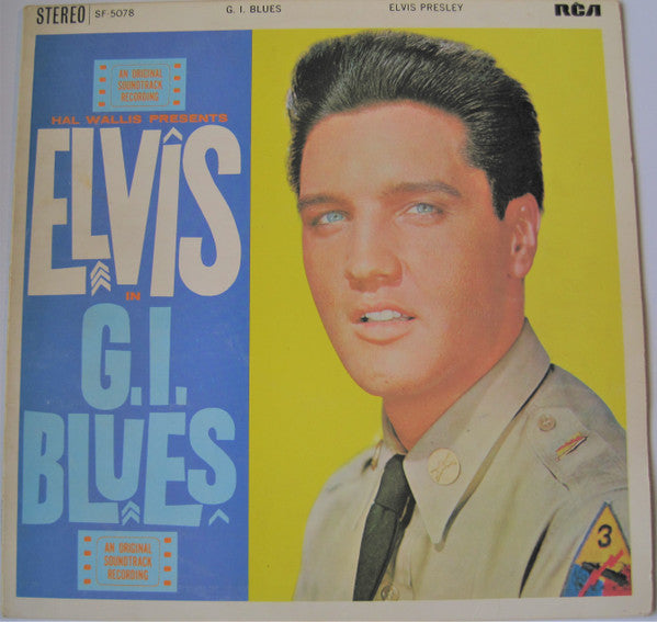 Elvis Presley : G.I. Blues (LP, Album, RE)