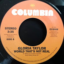 Gloria Taylor : Deep Inside You / World That's Not Real (7")