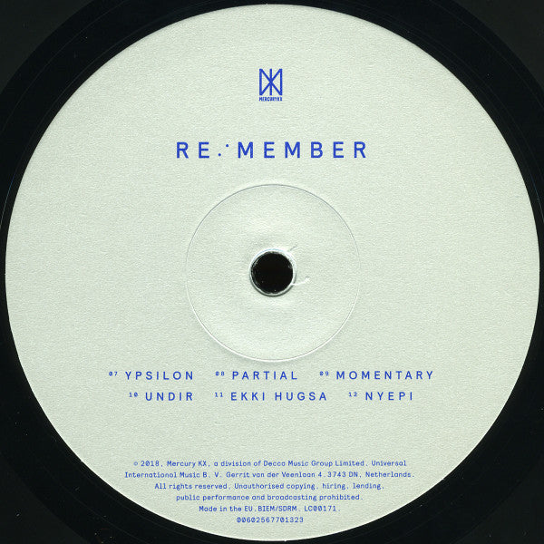 Ólafur Arnalds : Re.·member (LP, Album)