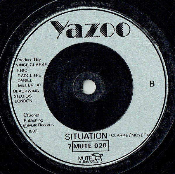 Yazoo : Only You (7", Single, Sil)
