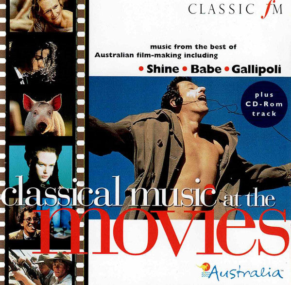 Various : Classical Music At The Movies (CD, Comp, Promo)