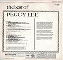 Peggy Lee : The Best Of Peggy Lee (LP, Comp)