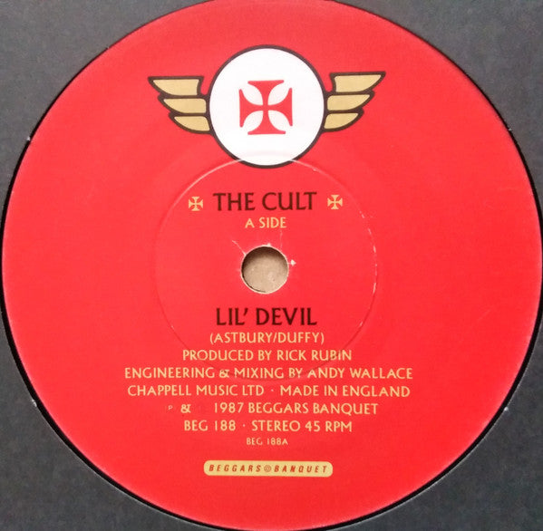 The Cult : Lil' Devil (7", Single)