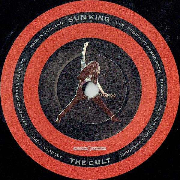 The Cult : Sun King / Edie (Ciao Baby) (7", Single)