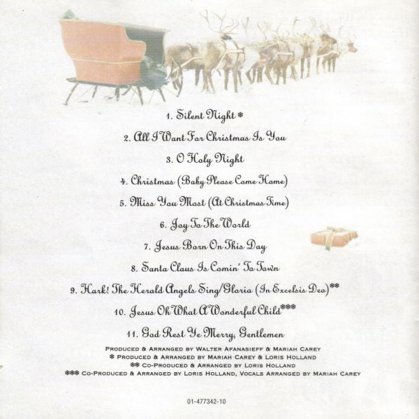 Mariah Carey : Merry Christmas (CD, Album)
