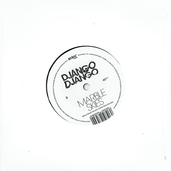 Django Django : Marble Skies (7", Single)