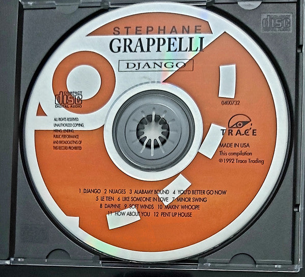 Stéphane Grappelli : Django (CD, Comp)