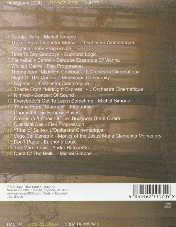 Various : Moods One (CD, Album)