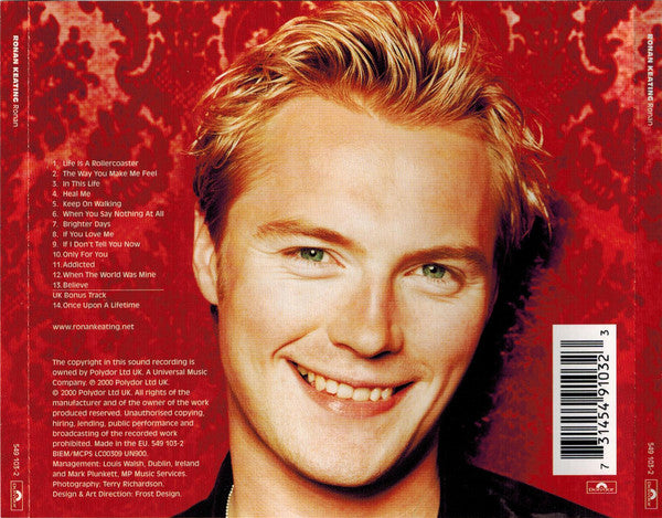 Ronan Keating : Ronan (CD, Album, Ger)