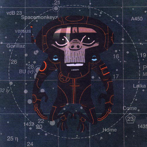 Spacemonkeyz versus Gorillaz : Laika Come Home (CD, Album)