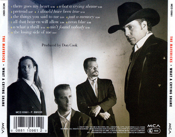 The Mavericks : What A Crying Shame (CD, Album)