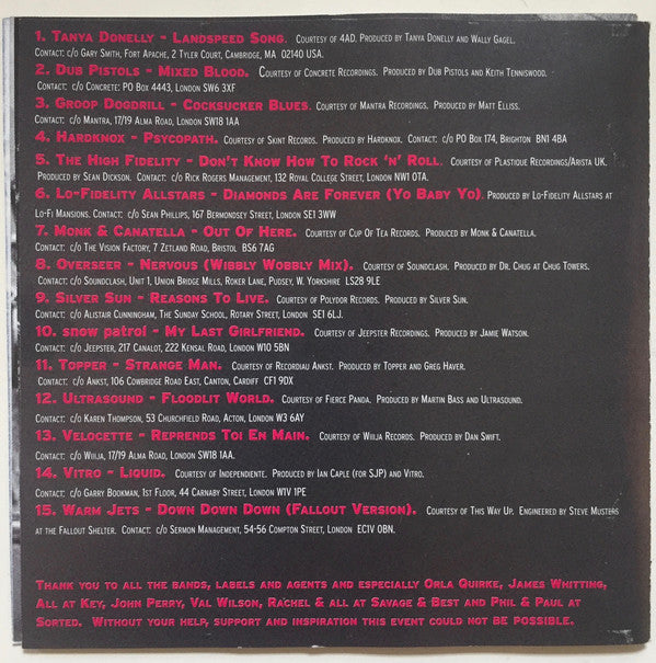 Various : Intercity Crawl 97 (CD, Comp, red)