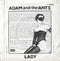 Adam And The Ants : Young Parisians (7", RE, Blu)