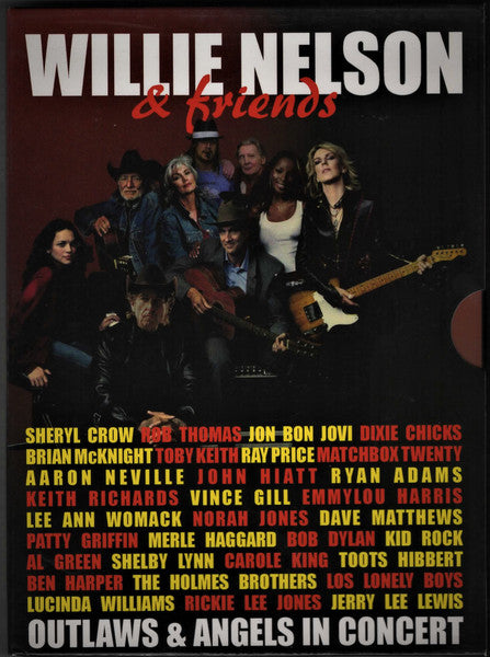 Willie Nelson & Friends* : Outlaws & Angels In Concert (2xDVD-V, Unofficial, NTSC)