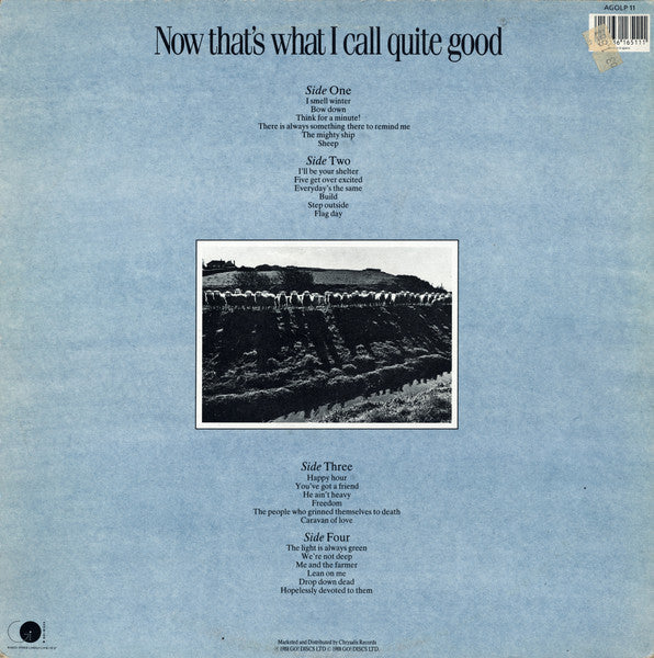 The Housemartins : Now That's What I Call Quite Good (2xLP, Comp, Gat)