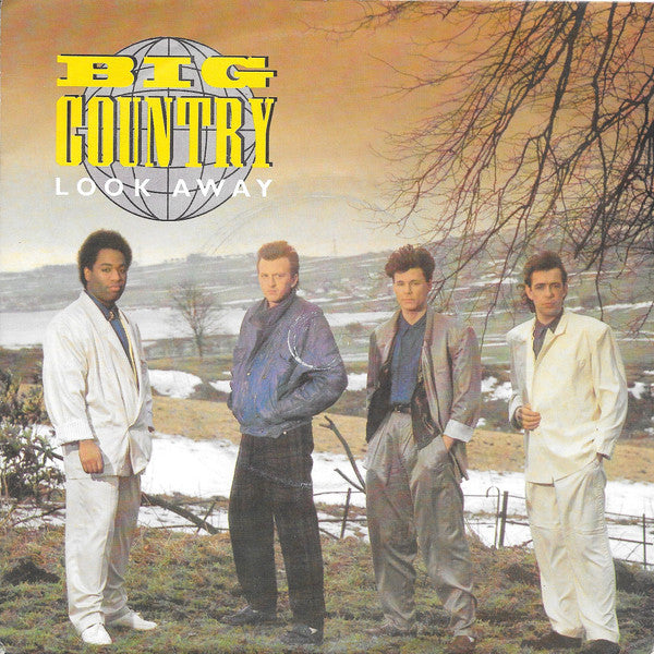 Big Country : Look Away (7", Single, Inj)