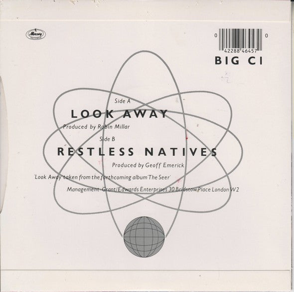 Big Country : Look Away (7", Single, Inj)