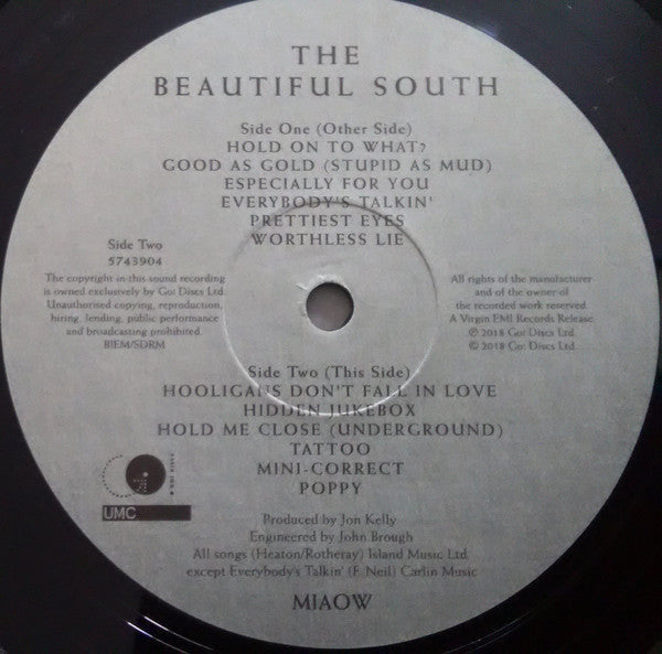 The Beautiful South : Miaow (LP, Album, RE)