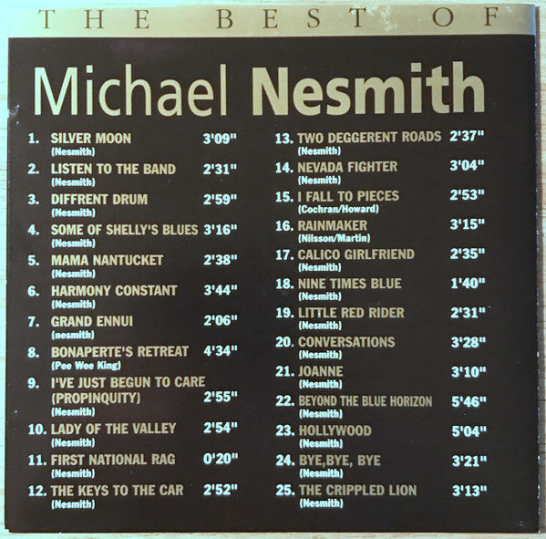 Michael Nesmith : The Best of Michael Nesmith (CD, Comp)