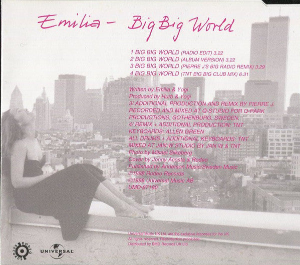 Emilia : Big Big World (CD, Single)