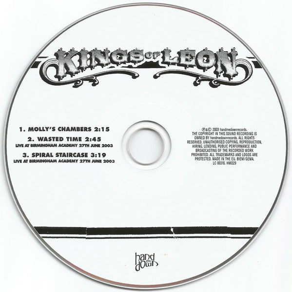 Kings Of Leon : Molly's Chambers (CD, Single, Dig)